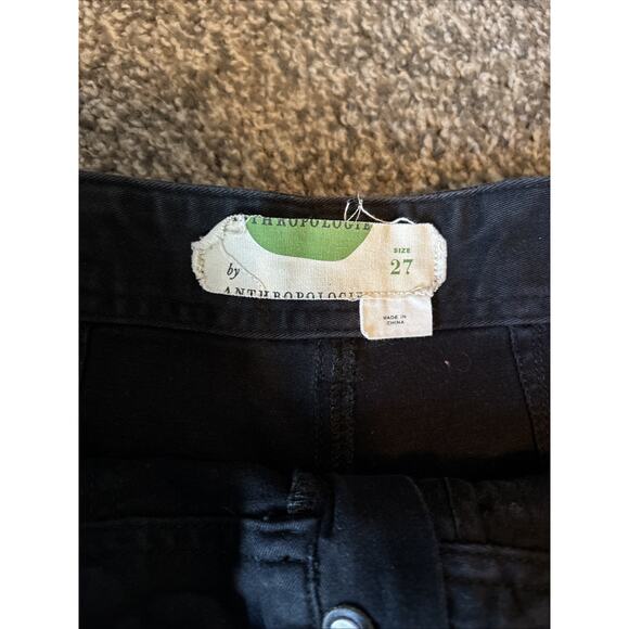 Anthropologie Black Jean Shorts - Picture 2 of 3